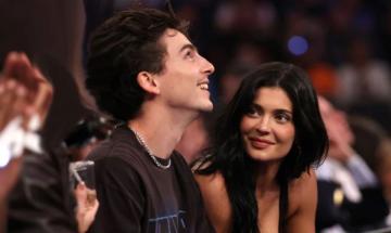 Kylie Jenner proudly supports Timothée Chalamet during awards season
