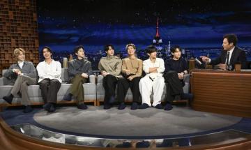 Jimmy Fallon praises BTS after electrifying ‘Tonight Show’ takeover