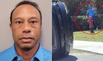 Tiger Woods arrested for DUI following rollover car crash in Florida