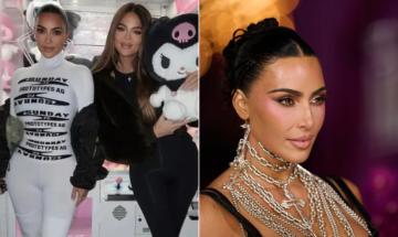 Fans accuse Kim Kardashian of editing sister Khloe’s face during Japan trip