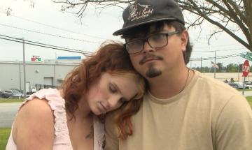 Couple grieve loss of unborn son after school bus crash