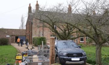  Protesters scale fence at Andrew Mountbatten-Windsor's new residence