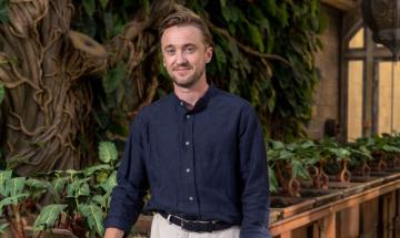 Tom Felton kept ‘They Will Kill You’ set laughing with Ukulele songs