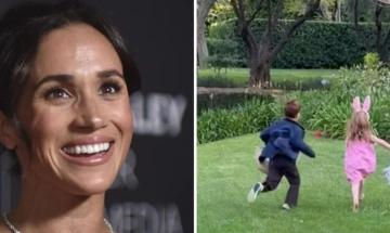 Meghan Markle reveals Prince Archie and Princess Lilibet’s Easter egg hunt adventure