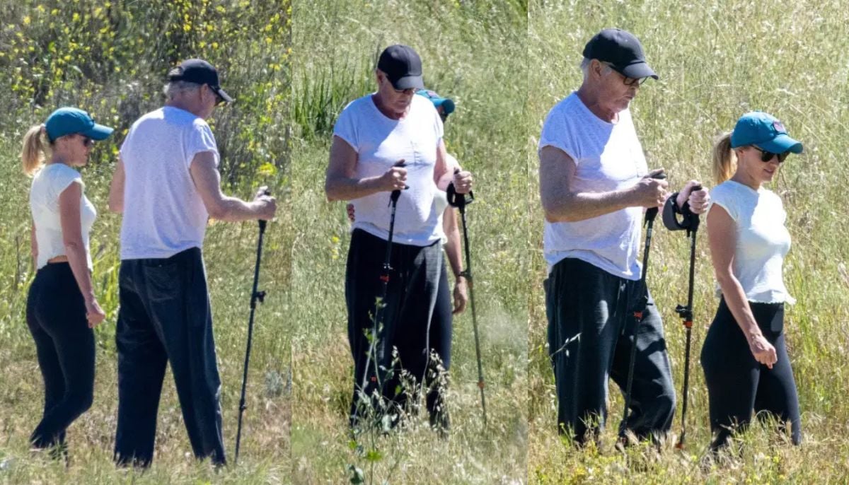 David Hasselhoff enjoys rare hiking excursion in California following knee surgery