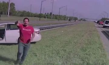 Motorist attacked good samaritan who stopped to help after crash