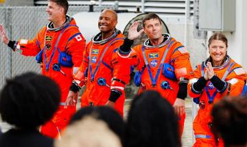 Artemis II astronauts moved as Moon crater honors mission commander’s late wife