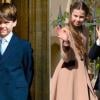 Young Prince Louis praised by fans for charming conduct at St George's Chapel