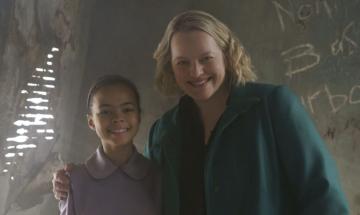 Elisabeth Moss reunites with Gilead in 'The Testaments' opening episode