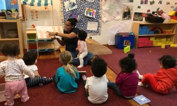 Infant suffocates in cluttered playard at unlicensed day care