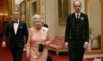 Iconic dress of Queen Elizabeth II's James Bond stunt double finally revealed
