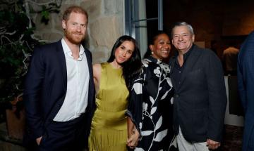 Meghan Markle, Prince Harry dazzle at Ted Sarandos' star-studded Montecito party