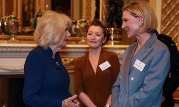 Queen Camilla congratulates 'First Lady of Musical Theatre' on special award