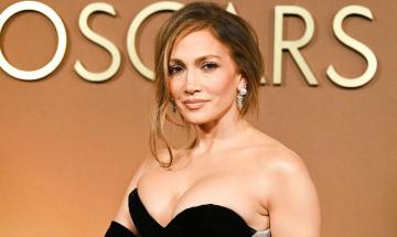 Jennifer Lopez swoons over Brett Goldstein in first look at rom-com 'Office Romance'
