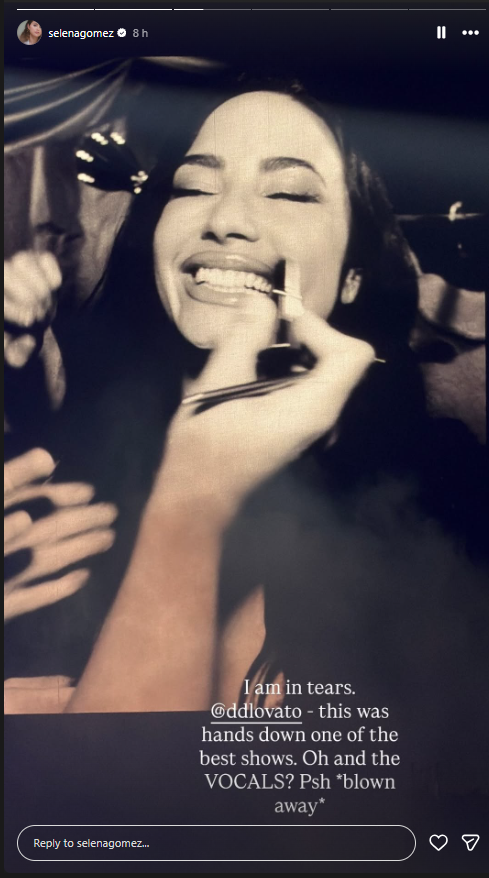 Selena Gomez celebrates Demi Lovato’s opening night in Orlando