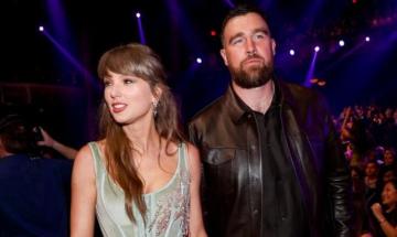 Travis Kelce films Tommy Hilfiger campaign with Taylor Swift's surprise visit