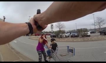 Police shoot woman after toddler attacked with knife at Omaha Walmart