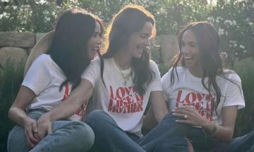 Meghan Markle wears 'Mama' shirt with heartfelt message for California friend