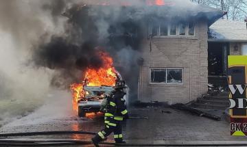 Firefighter accused of killing employer before responding to emergency call