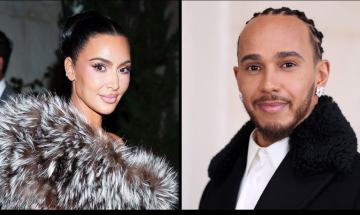 Kim Kardashian and Lewis Hamilton enjoy relaxed outing in Los Angeles