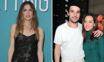Allison Williams offers vital advice to expectant parents Abbott and Plaza