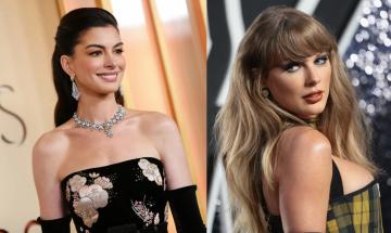 Anne Hathaway shares emotional moment after receiving handwritten note from Taylor Swift