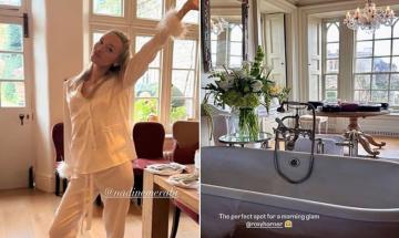 Roxy Horner shares behind-the-scenes wedding photos with Jack Whitehall
