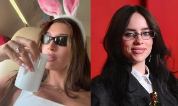 Hailey Bieber goes viral for ‘go girl’ moment at Justin Bieber and Billie Eilish Coachella appearance