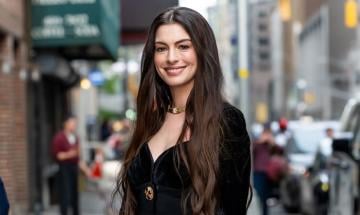 Anne Hathaway embraces ‘unexpected’ beauty title at Devil Wears Prada 2 debut