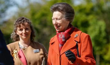 Princess Anne inaugurates Queen Elizabeth II Garden at Regent's Park
