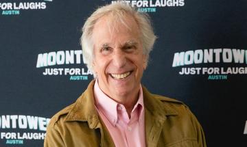 Henry Winkler laughs about 'Bronze Fonz' statue being taller than him