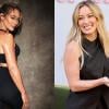 Hilary Duff flaunts toned abs and bum in gym pics for comeback tour