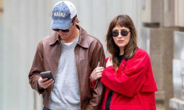 Dakota Johnson and Role Model fuel dating rumors with PDA-filled NYC outing