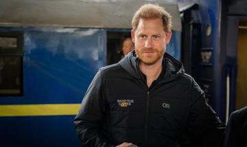 Prince Harry's covert overnight train journey from Poland to Ukraine