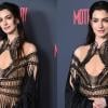 Anne Hathaway risks it all in sheer dress at 'Mother Mary' premiere