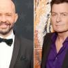Charlie Sheen jokes about Jon Cryer's absence from documentary screening event