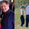 David Hasselhoff seen using walker with wife Hayley Roberts