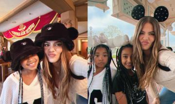 Khloé Kardashian shares sweet family moments from Disneyland visit 