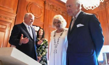 Queen Camilla admits to jet lag after arriving in America
