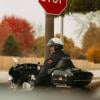 Woman runs stop sign, strikes motorcyclist riding with son: Police