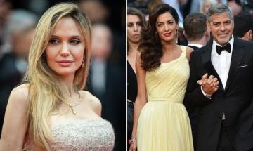 Angelina Jolie and George Clooney face potential confrontation in France