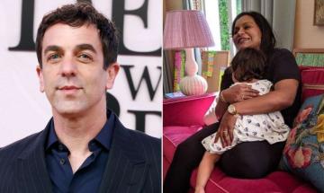 B. J. Novak reveals sweet exchange with Mindy Kaling daughter Katherine