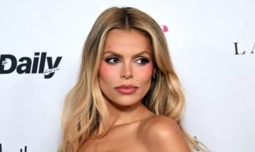 Brooks Nader stuns in plunging lace gown at pre-Met Gala with Kendall Jenner