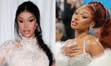 Cardi B turns out for Megan Thee Stallion following Klay Thompson split reports