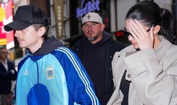 Kylie Jenner, Timothée Chalamet join Kim Kardashian and Kris Jenner for ‘The Fear of 13’ on Broadway