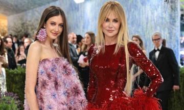 Nicole Kidman serves as Met Gala co chair in striking red gown