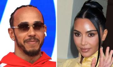 Hamilton and Kardashian discuss starting family while touring luxury estates together