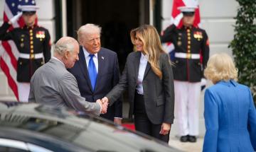 Donald Trump shares King Charles and Queen Camilla's White House reaction