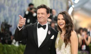Hugh Jackman and Sutton Foster dazzle at 2026 Met Gala date night
