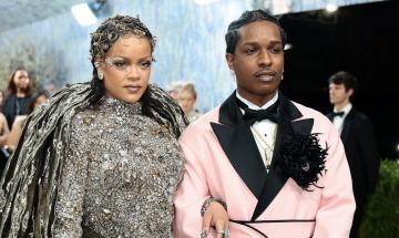 Rihanna stuns at Met Gala as A$AP Rocky gushes over her style